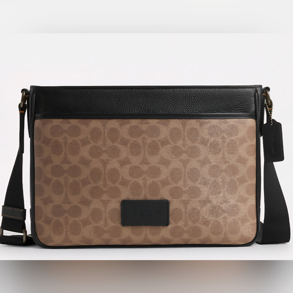 COACH District Crossbody Bag in Signature Canvas